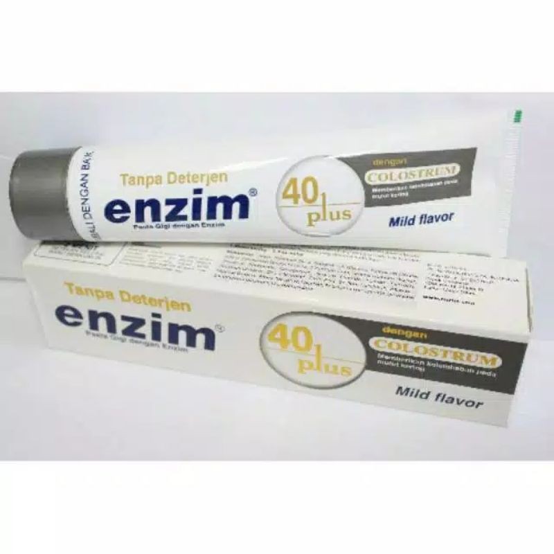 Pasta Gigi Enzim 40 Plus 160 gram No Detergent Odol Exp 2027