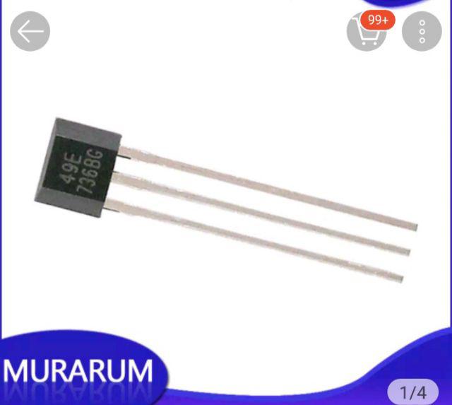 10pcs Sensor Hall Effect 49e Coaelement Oh49e Ss49e Hall