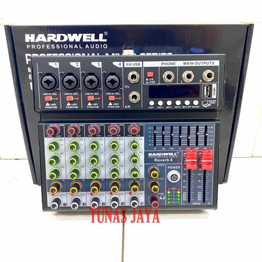 Mixer Audio Hardwell REVERB 6 - 6 Channel Original