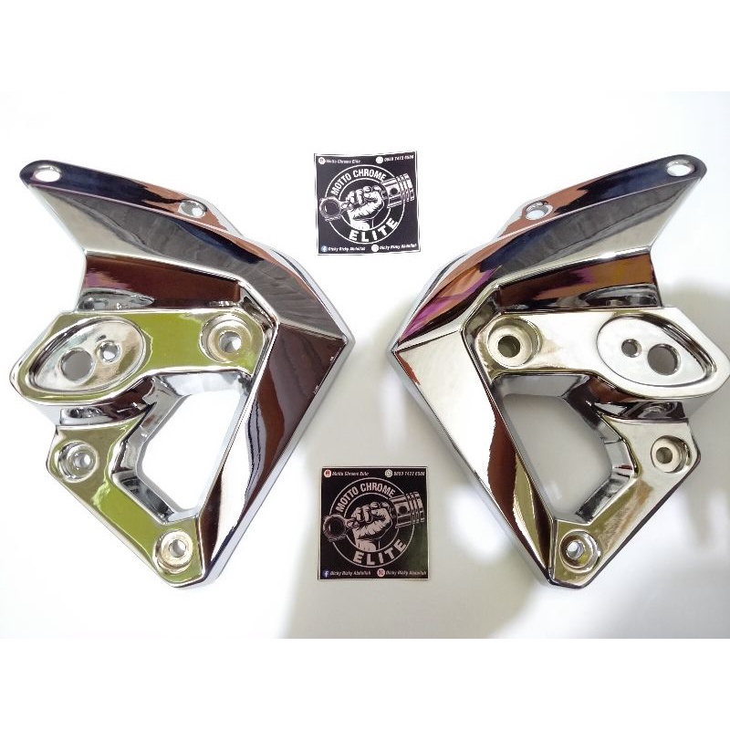 KUPINGAN LAMPU TIGER BARONG COPOTAN MOTOR CRHOME