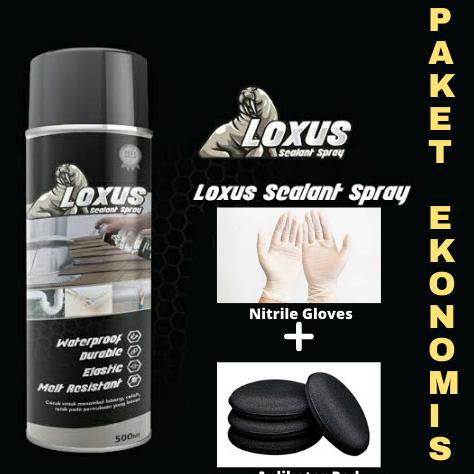 PAKET EKONOMIS LOXUS Sealent spray ajaib LOXUS anti bocor 500ml