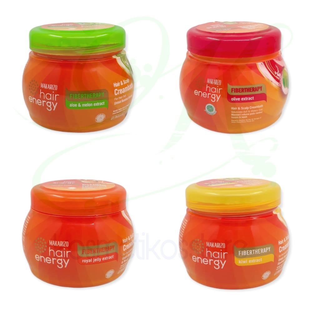 Makarizo Hair Energy Creambath 500gr/ Makarizo Creambath