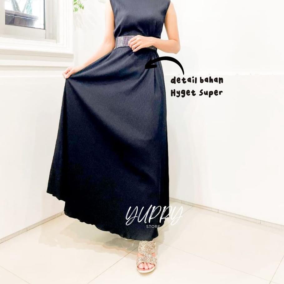 Model baru - INNER LONG DRESS PLISKET/ INNER DRESS PLISKET  /SLEEVELESS LONG DRESS/INNER PLISKET ✓