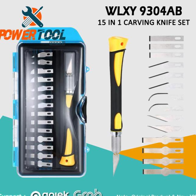 

15 in 1 Carving Knife Set / PISAU WLXY 9304AB