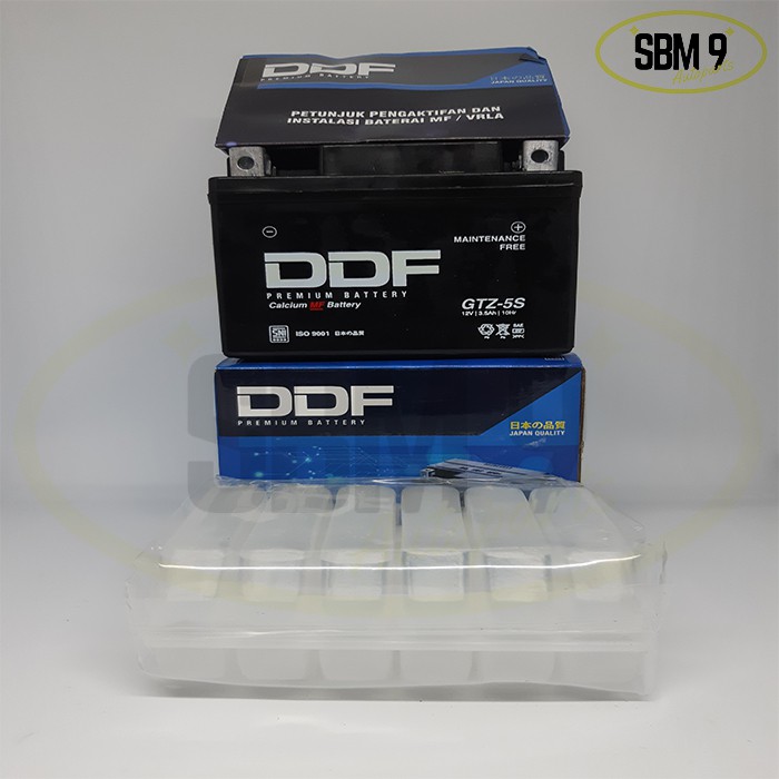Aki Motor Yamaha Vixion DDF Premium Battery GTZ-5S