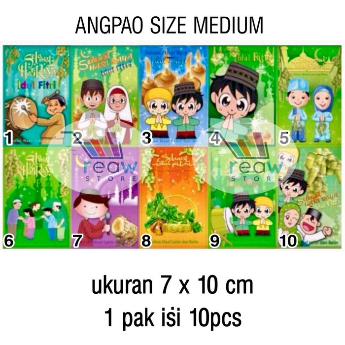 

BIG PROMO Angpao / Amplop Idul Fitri / Lebaran Glossy B0092