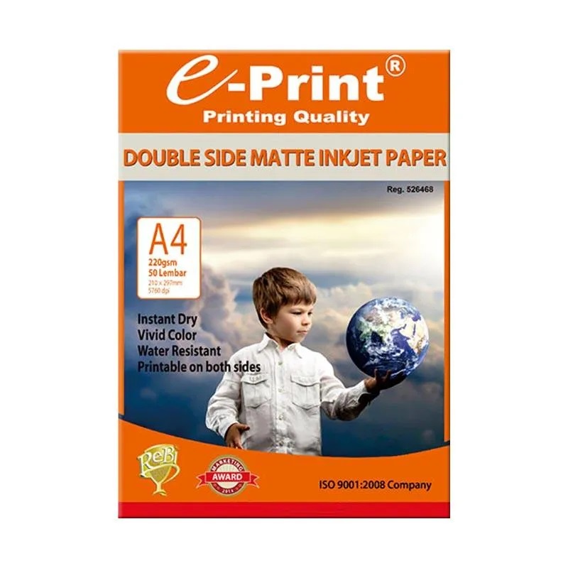 

Kertas Double Matte E-print