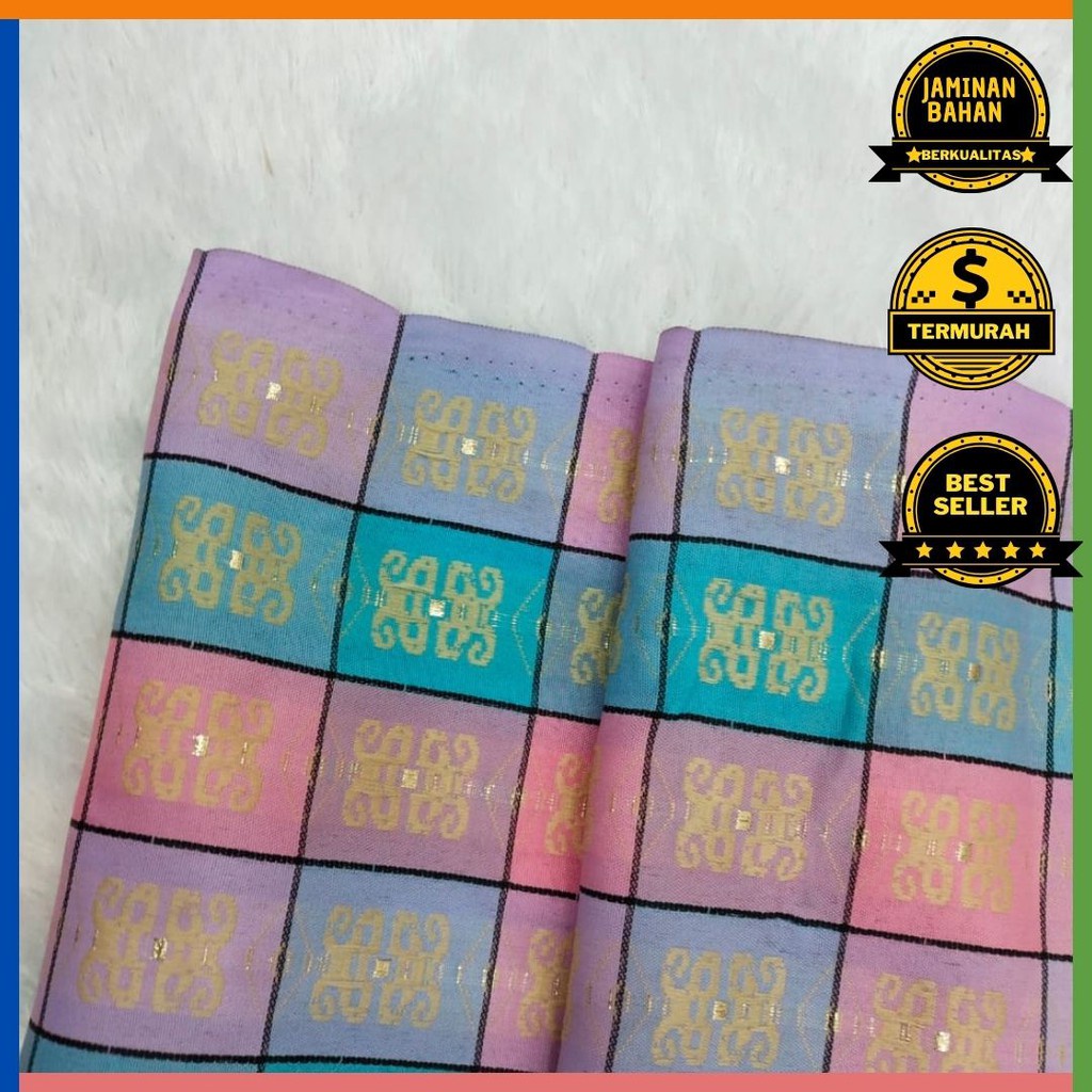 Kain Memora Kain Tenun Songket Lebar - 100 cm Murah Berkualitas Murah Banget Harga Promo