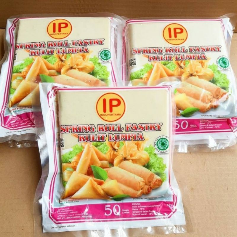 

IP kulit lumpia kecil isi 50