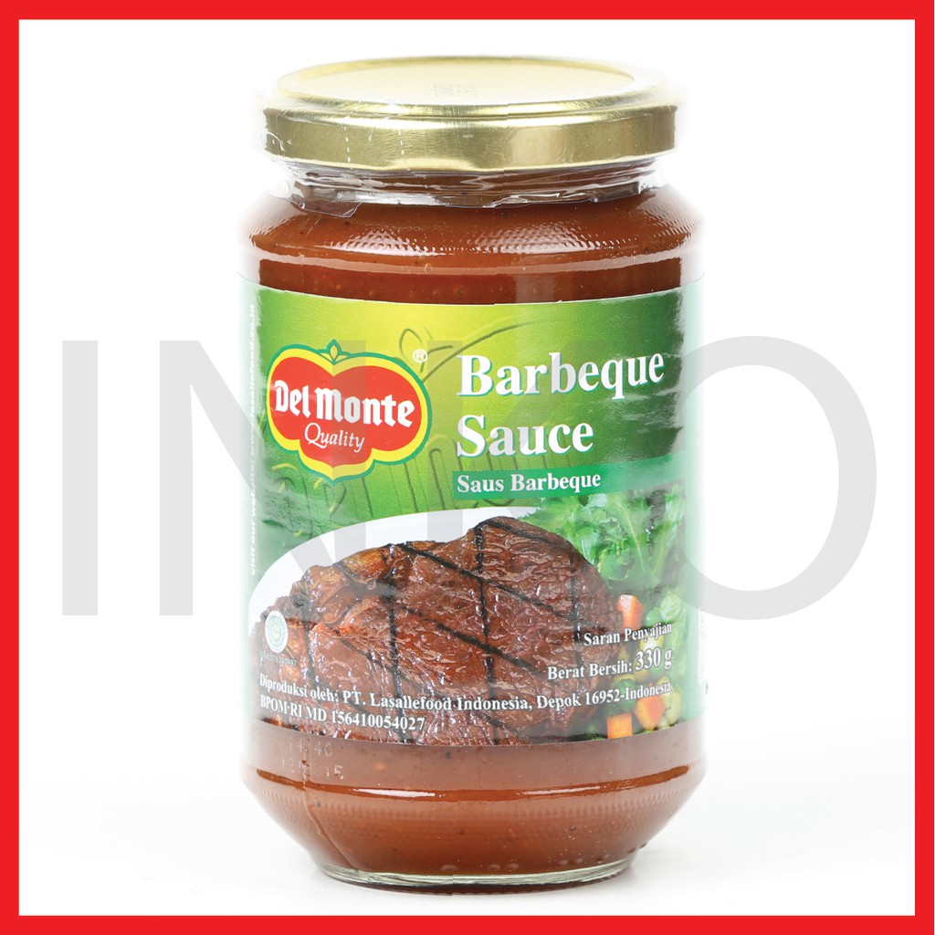 

DELMONTE SAUS BARBEQUE SAUCE BOTOL KACA 330GR