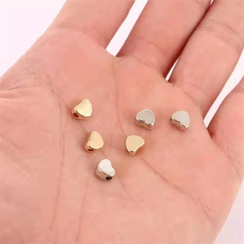 Manik-Manik Pembatas Spacer CCB Untuk Membuat Perhiasan Kalung Gelang DIY Harga/100-300Pc