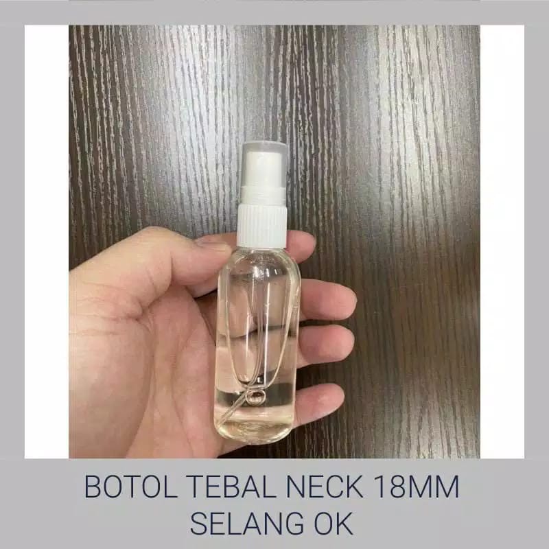 FANSTORE_PKU - Botol Spray 60ML Facemist Skincare Handsanitizer Parfum Plastik Import Pet PEKANBARU