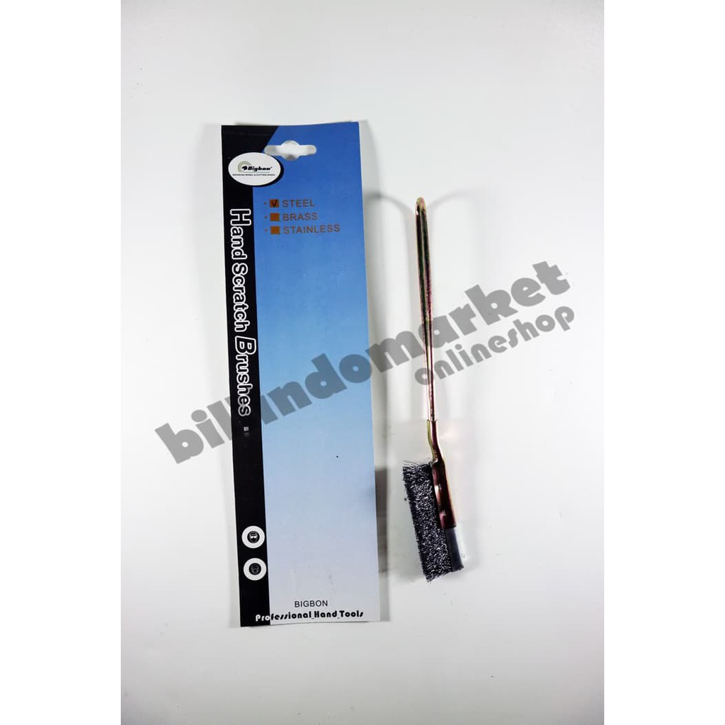 Sikat Kawat Stainless Kecil / Brush Sikat Las Stainless 9 inch