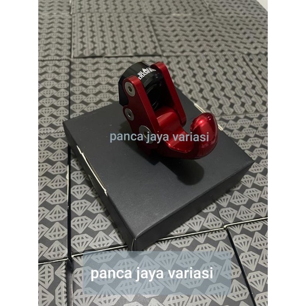 GANTUNGAN BARANG MOTOR MODEL ROBOT CNC / CENTOLAN BARANG NMAX AEROX LEXI BLACK DIAMOND.VARIO MIO SCOPY SUPRA JUPITER VEGA