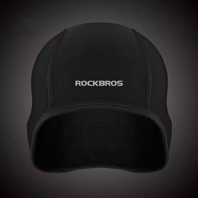 Topi Sepeda rockbros model kupluk topi lari hiking running caps outdoor windproof cap protection hat