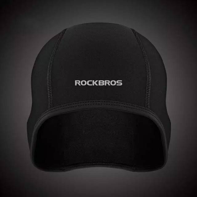 Topi Sepeda rockbros model kupluk topi lari hiking running caps outdoor windproof cap protection hat