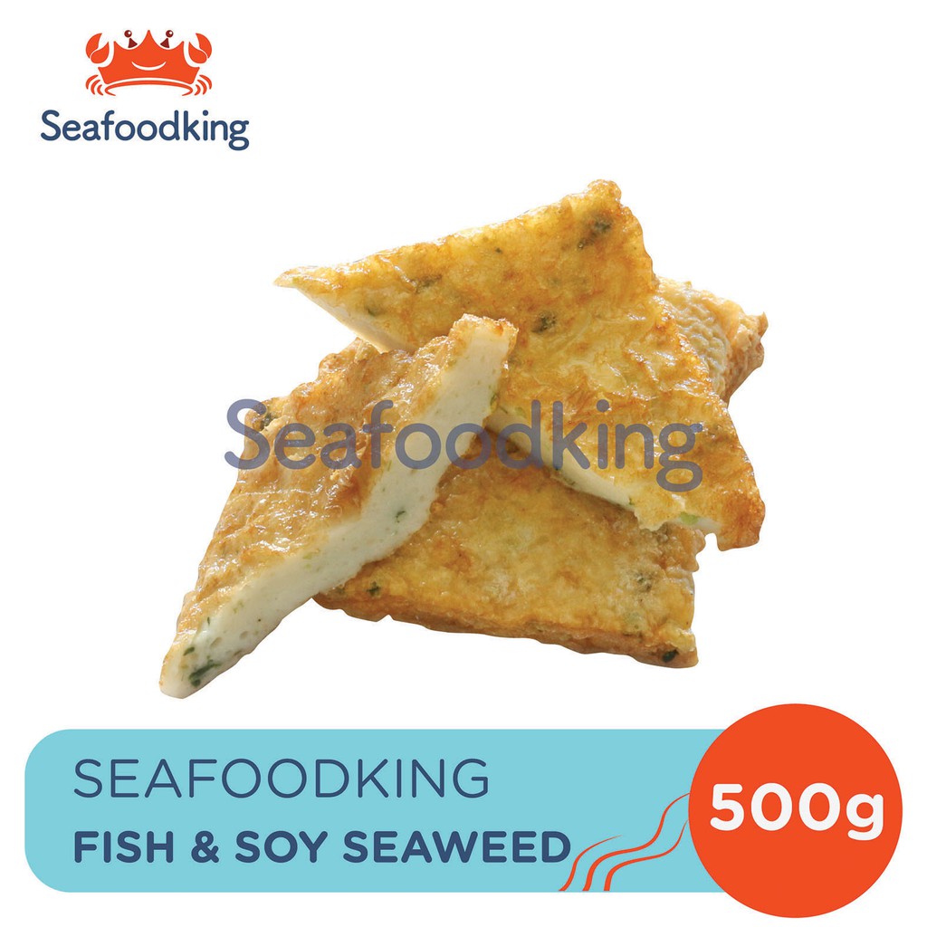 

Fish & Soy Seaweed Seafoodking (Bakso Ikan Tahu Rumput Laut) 500gr