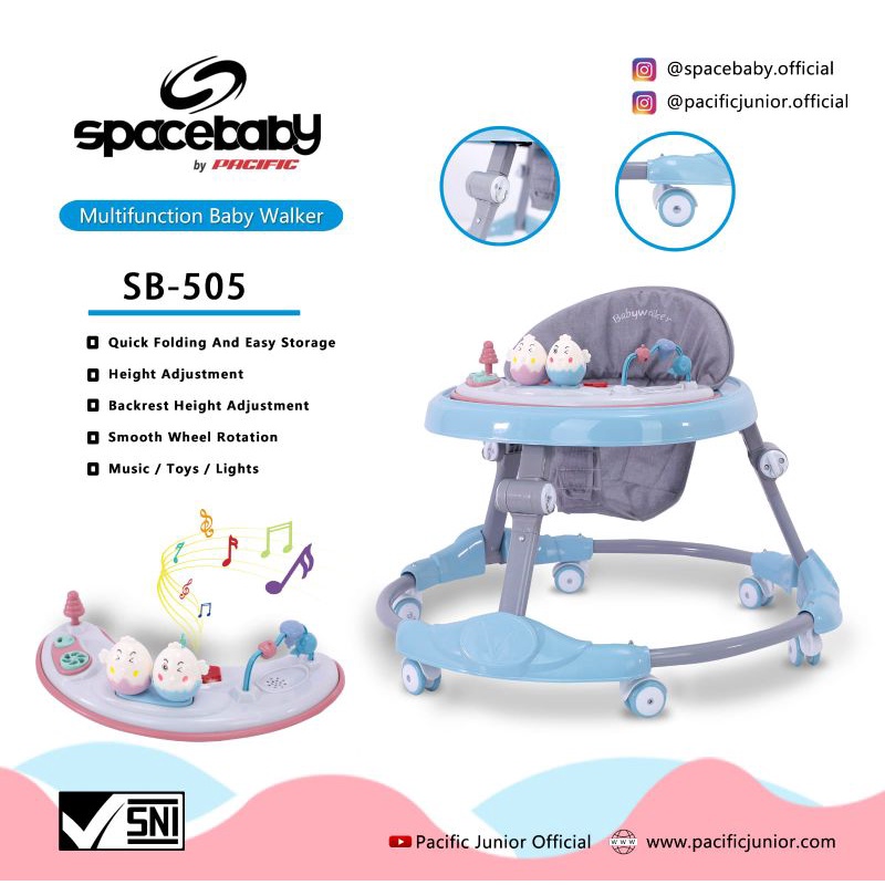 Baby Walker Space Baby SB 302 505 Pacific