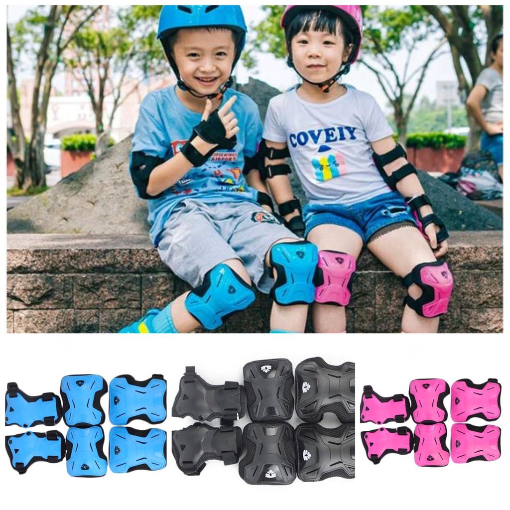 Deker Anak Deker Sepatu Roda Anak pink Flying Eagle NS