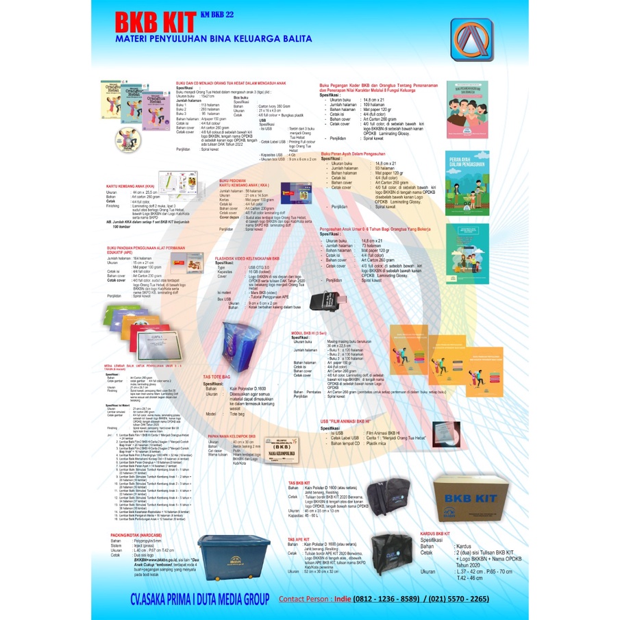 MENJUAL BKB KIT + APE BKKBN 2022