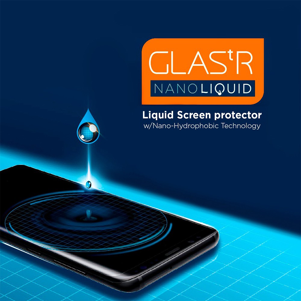 Screen Protector Nano Liquid Spigen Glas.tR Anti Gores Cair iPhone / Samsung / Huawei / Xiaomi