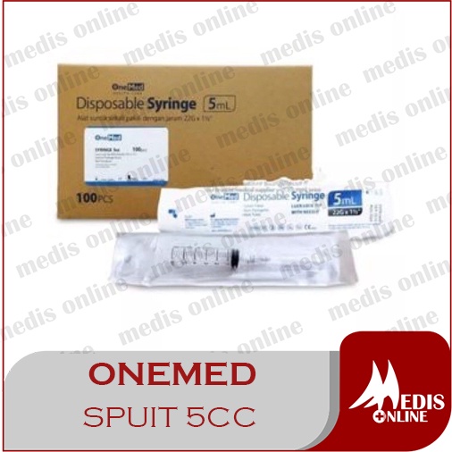 Spuit 5cc / Syringe 5cc Onemed / onemed sped
