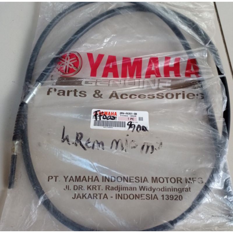 Kabel Rem Belakang Mio M3 Mio Soul Gt 125 Mio Z 125 Kualitas Ori YGP