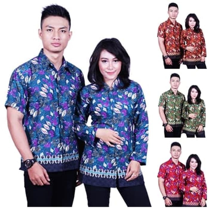 Batik Putri Ayu Solo Batik Couple Blouse SRB604