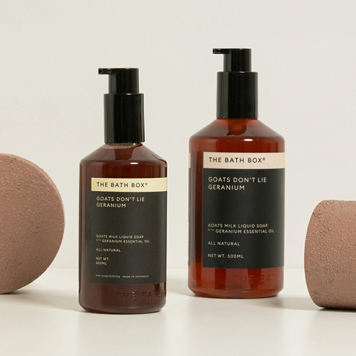 THE BATH BOX Goats Don't Lie Geranium