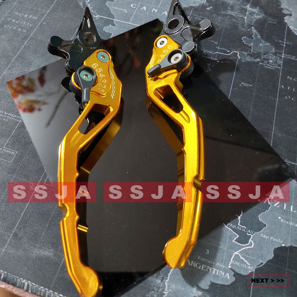 Handle Rem Nmax Variasi Motor NMAX New 2020 / Old 2015 2016 2017 2018 2019 Two Tone merah gold