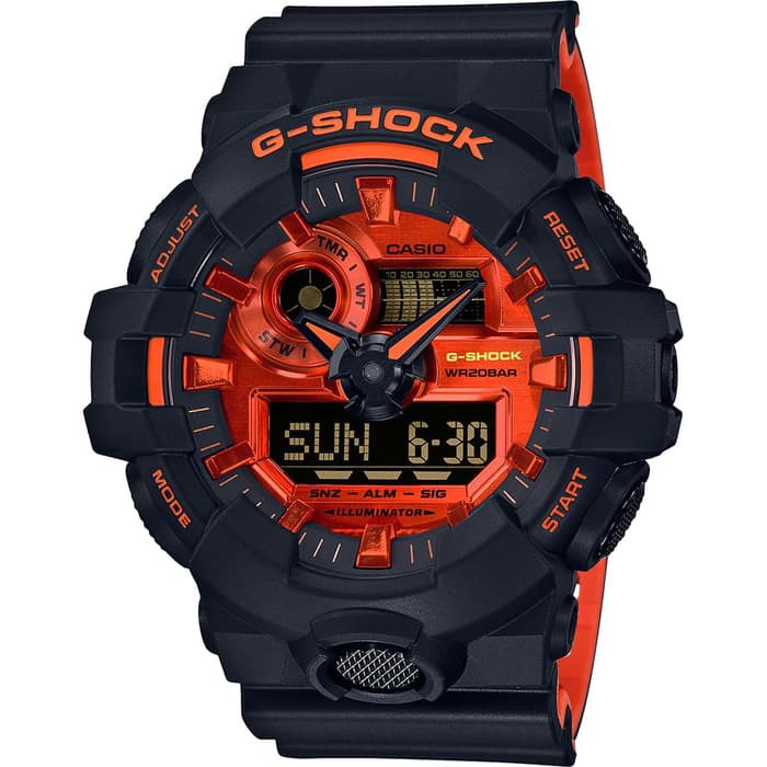 Casio G-Shock GA-700BR-1A / GShock GA700BR-1 Original  GARANSI RESMI