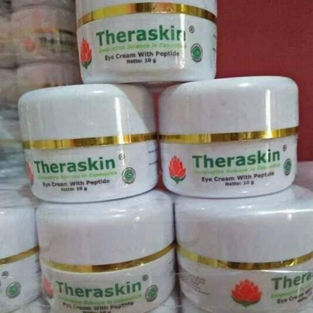 Eye Cream With Peptide Theraskin/ cream penghilang kantung mata/ penghilang kantung mata