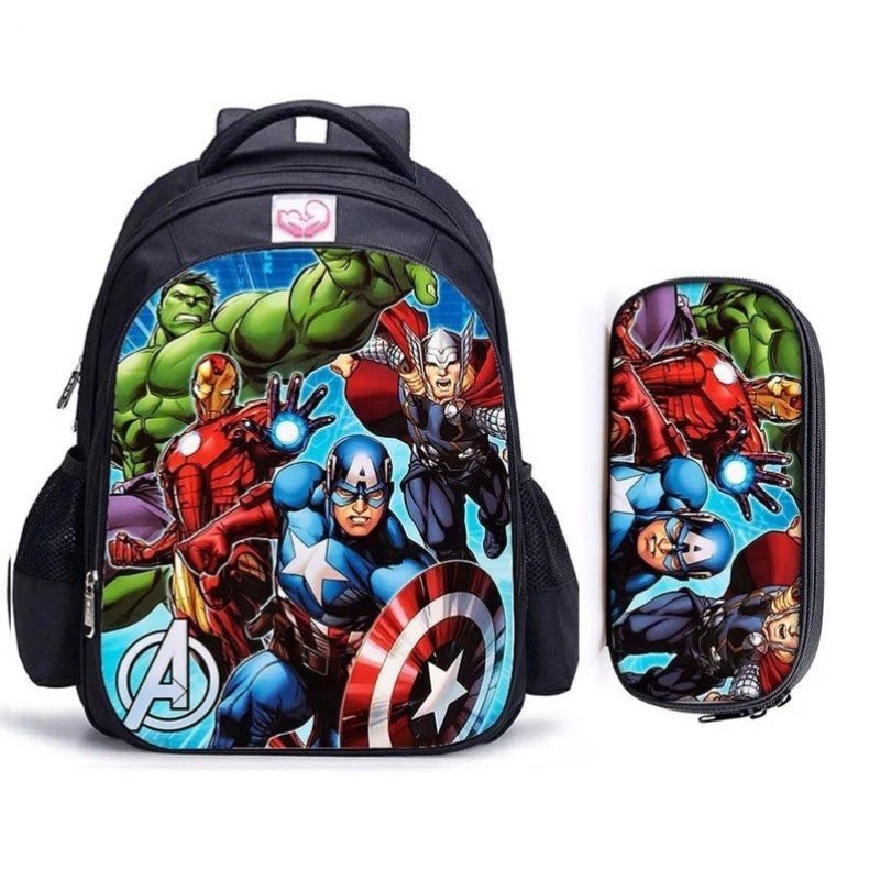 SS_RANSEL MARVEL CBLSS1206 TAS RANSEL IMPORT TAS SEKOLAH ANAK TAS RANSEL KARAKTER IMPORT TAS RANSEL 