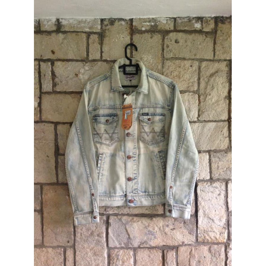 jaket jeans wrangler original