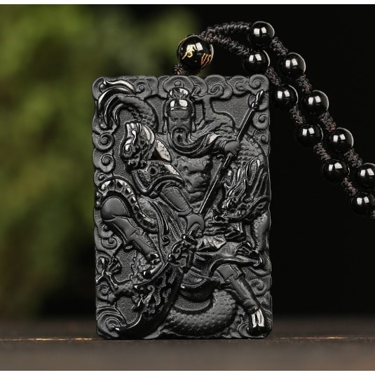 KALUNG KWAN KONG BLACK OBSIDIAN K063