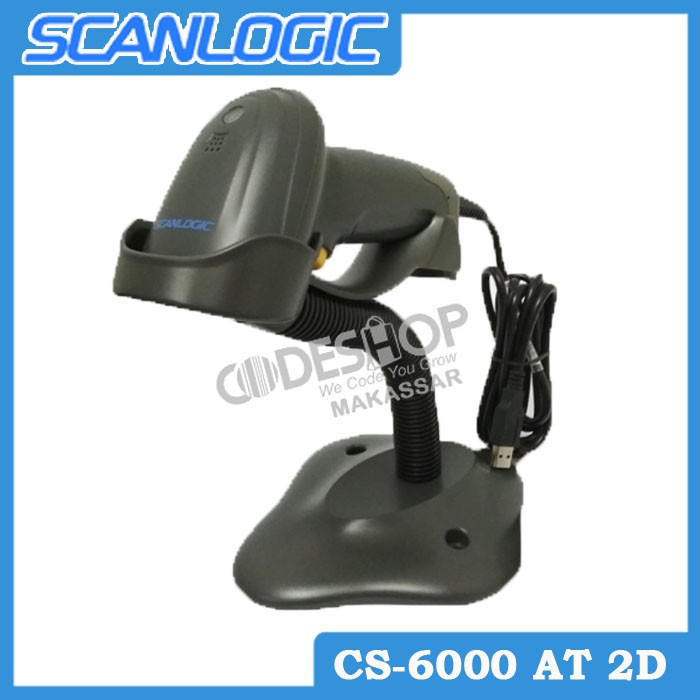 Scanner Barcode Scanlogic CS-6000 AT 2D USB | Barcode Scanner Scanlogic CS6000 AT 2D Bergaransi