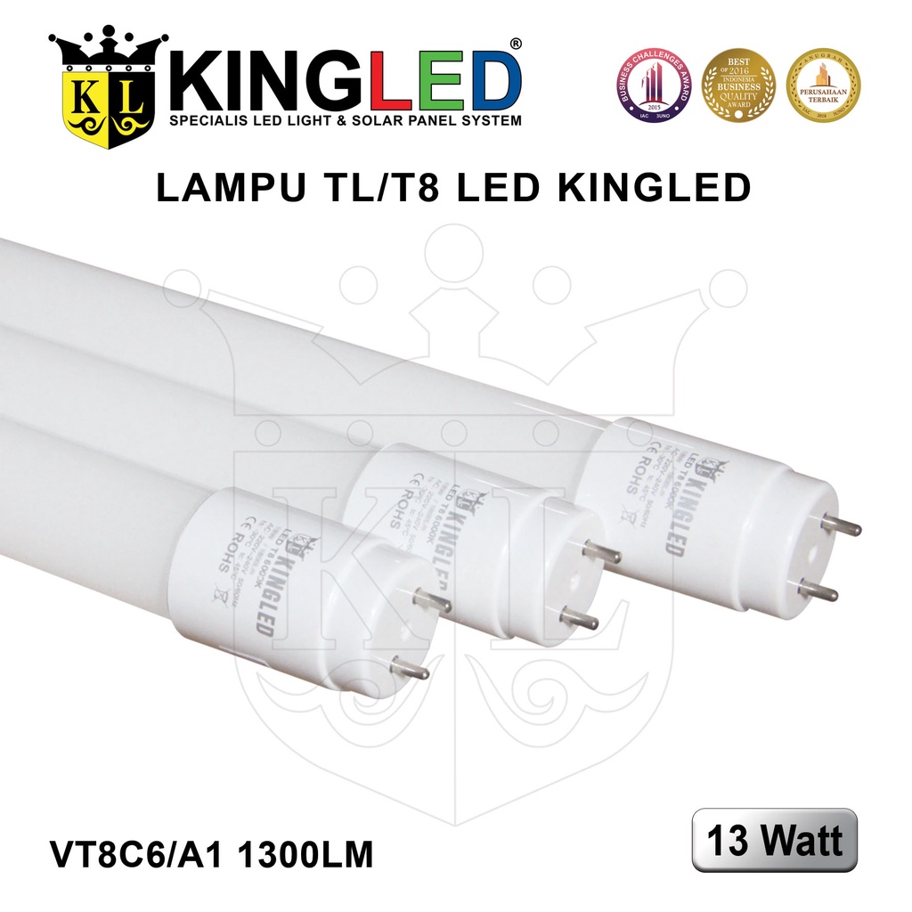 KINGLED Lampu TL T8 LED 13 Watt / Tube T8 13 Watt