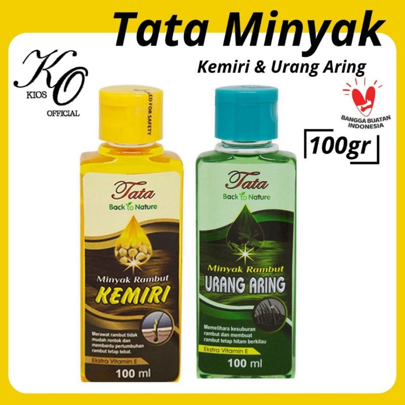 Tata Minyak Rambut Kemiri 100ml