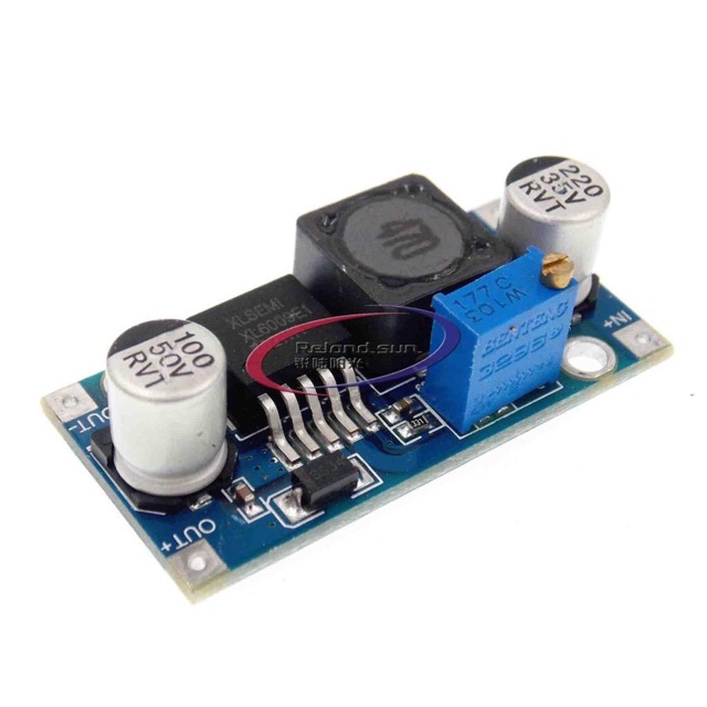 XL6009 DC Adjustable Boost Step-Up Converter Power Supply 4A