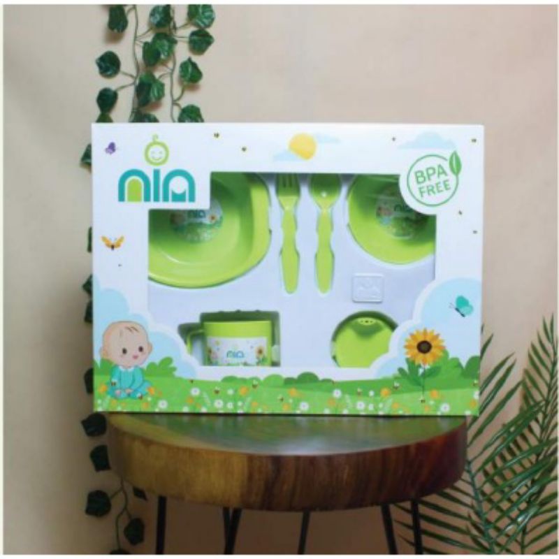 NIA FEEDING SET BABY BESAR/SEDANG /KECIL/ALAT MAKAN BABY