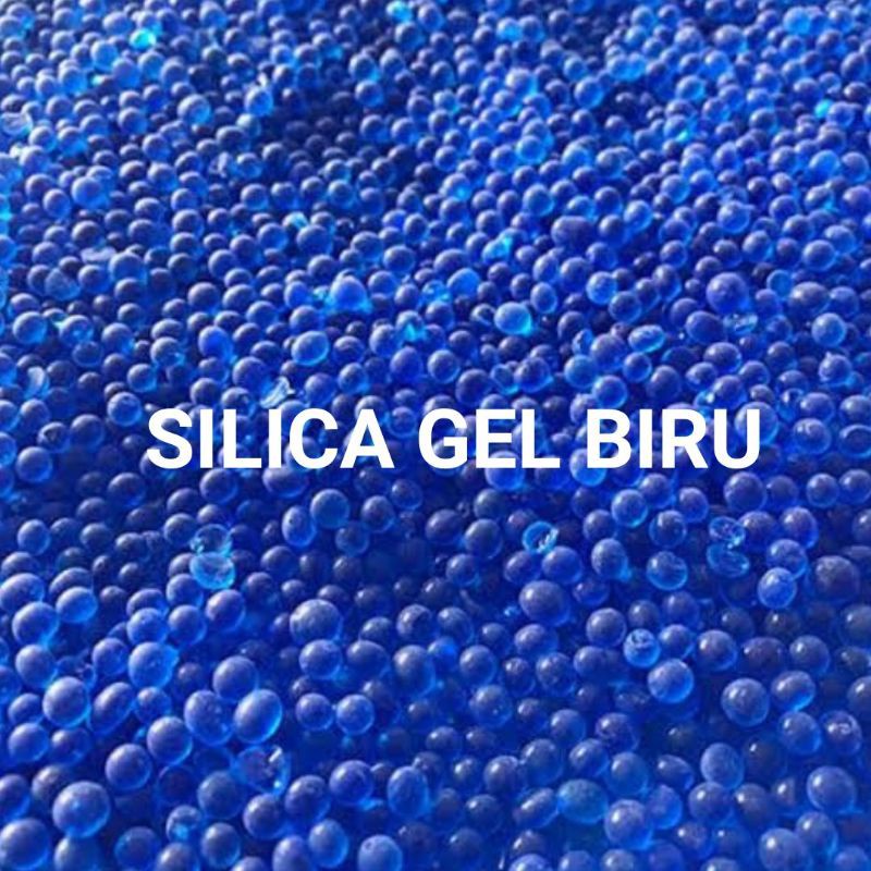 Silica / Silika Gel Biru Blue Sachet Kertas Kualitas Premium Bagus