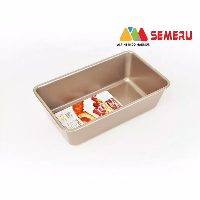 Kualitas Terbaik] Royal Ami Deluxe Large Loaf Pan / Cetakan Teflon Roti Pdsllp-40132