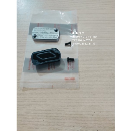 TUTUP DAN KARET MINYAK REM ATAS HONDA REVO 100.REVO AT. REVO ABSOLUT. REVO FI