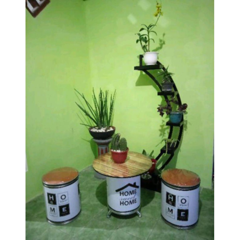 Set Meja Kursi Tong Cafe