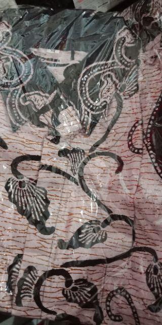 Kemeja Batik Pria Motif Morena Abu2