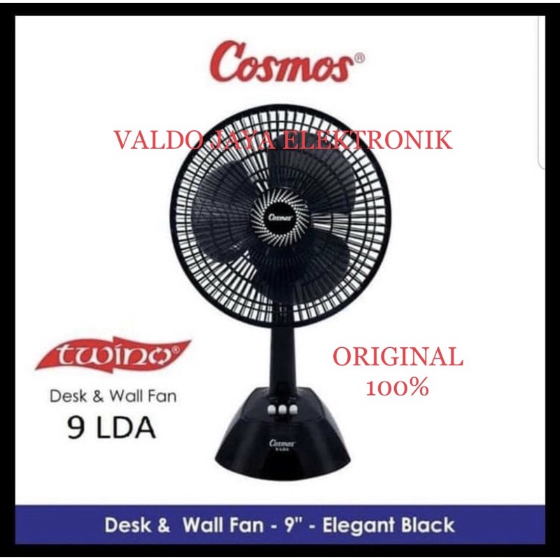 COSMOS Deskfan 2 in 1 9” LDA Kipas Angin Cosmos Twino 9 inch Twino