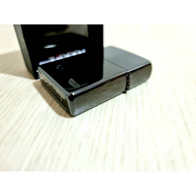 Zippo motif black ice premium