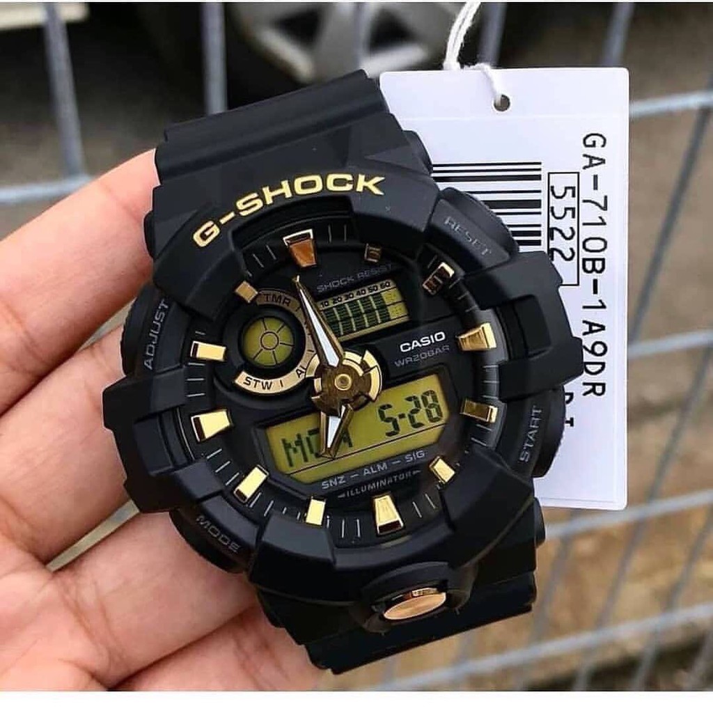 最高 CASIO G-SHOCK ジーショック GA-710-1A2JF 腕時計 ad-naturam.fr