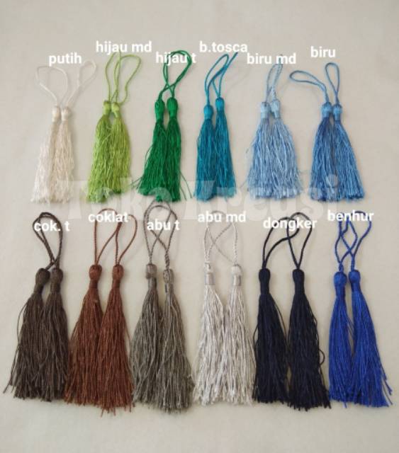 Tasel / rumbai benang / Tassel