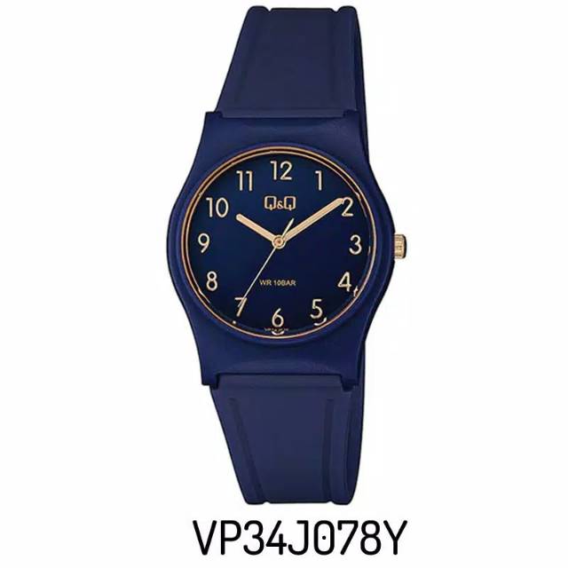 Q&amp;Q ORIGINAL QQ ORI QNQ VP34 RUBBER BAND LADY WATCH VP34J075Y - 080Y